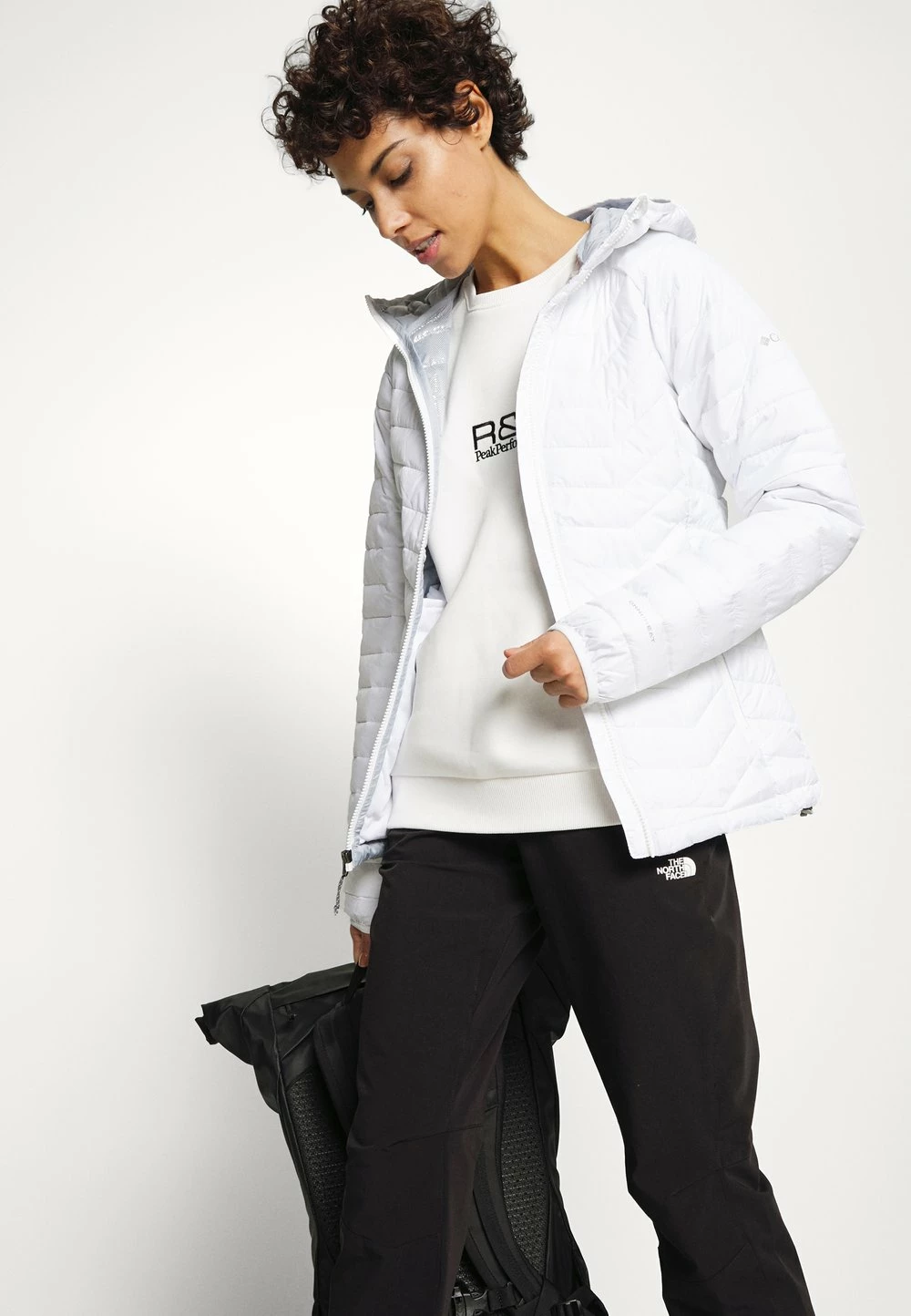 Columbia Prix Compétitif POWDER LITE HOODED - Veste d'hiver vêtements randonnée female 6 Columbia Prix Compétitif POWDER LITE HOODED - Veste d'hiver vêtements randonnée female – Image 4