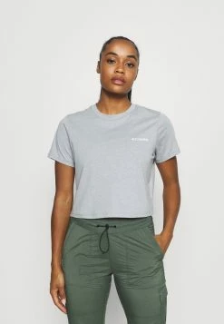 Prix Incroyables Columbia RIVER 1/2 CROP TEE - T-shirt imprimé vêtements randonnée female