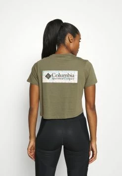 Columbia Qualité Supérieure RIVER 1/2 CROP TEE - T-shirt imprimé vêtements randonnée female -Columbia Soldes Magasin e3a1cc6048af4f1e8106e0d418c989ef